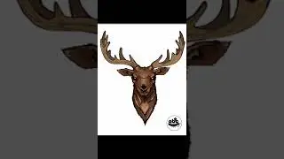 Python Turtle Graphics - 11 || Deer || Art by Code 