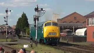 BR Class 42 D821 Warship {Greyhound} @ Kidderminster 20/05/2023.