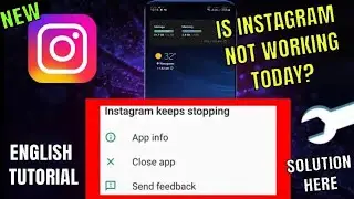 Instagram Keeps Stopping Today || Why Instagram Is Not Working Today Android [Fixed] 2026