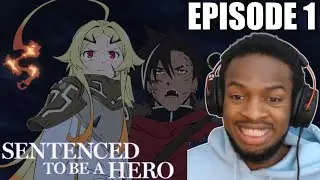 PLEASE Go Watch This Anime NOW!! | Sentenced To Be a Hero Episode 1 (Reaction)