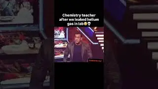 after we release helium gas in science lab le our chamestry teacher:🤣 #like #funny #supportme #share