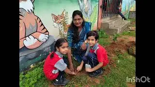 Environment day celebration on CCA Oriental public school bandhi pendra