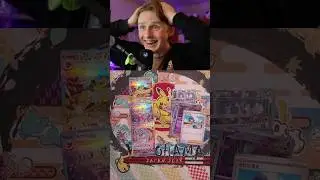 My FIRST POK&Eacute;MON GOD PACK! 🤯 #pokemoncards #pokemon #godpack #shorts