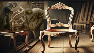 How a Sofa Is Made &mdash; Full Wood Restoration Process