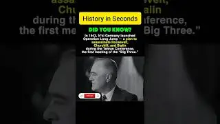 Hitler&rsquo;s Secret Plan to Kill Roosevelt, Churchill & Stalin 😳#facts #history #didyouknow