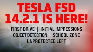 Tesla FSD 14.2.1 First Drive and Initial Impressions!