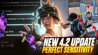 BGMI New 4.2 Update Perfect Sensitivity | Best for Zero Recoil and Reflexes | BGMI PUBG HIGHLIGHTS