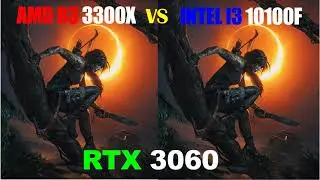 R3 3300X vs i3 10100F - RTX 3060 - Gaming Comparisons