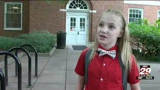10-year-old taking classes at UVA