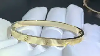 18k yellow gold bracelet medium
