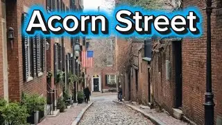 Beacon Hill Tour, Acorn St and Louisburg Square Boston