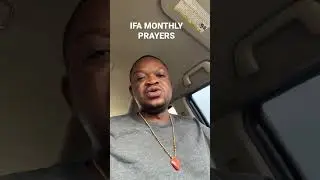 IFA MONTHLY PRAYERS