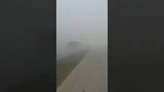 #Cold in Bihar #Dense Fogg #Low visibility #trendingshorts #wetherindia #viralshorts  #viralvideo