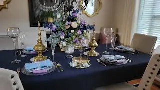Mother's Day Spring Tablescape