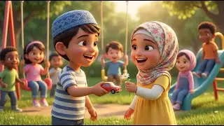 Little Muslim, Rise and Shine &ndash; Muslim Children Song | Kind Muslim Kids