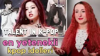 En Yetenekli Kpop İdolleri Tepki | KPOP TEPKİ | KPOP REACTION