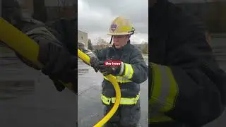 Want 50 PSI nozzle with low reaction force? Try this! #firefighter #hose #nozzle #firefighting