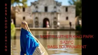 MLK PARK BASS FISHING TOURNAMENT SAN ANTONIO TX &ldquo;CRAZY GAR STORY&rdquo;