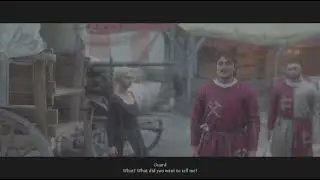 KCD2 - Henry wants to tell a guard something in secret