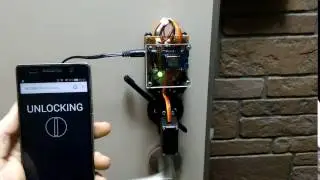 3D printed ESP8266 WiFi door lock - IoT for Home automation