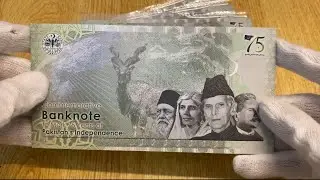 Pakistan Rupees 75 2022 Commemorative Banknote