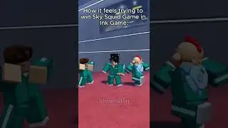 Ink Game Sky Squid Game #roblox #robloxanimation