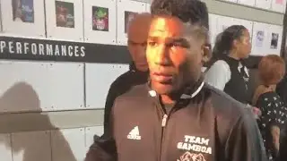 Yuriorkis Gamboa Arrives To Arena With Team
