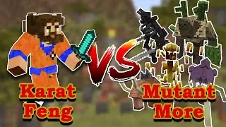 ME VS Mutant More | Player VS Minecraft Mob battle