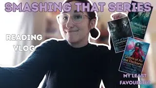 SMASHING THAT SERIES 🥊💥- Cassie Clare's Dark Artifices was too long! #readingvlog