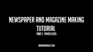 How To Design A Newspaper In QuarkXPress | TYBMM Journalism | PART 1