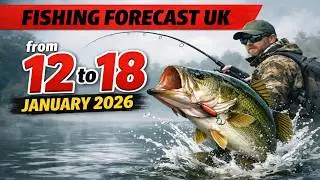 FISHING FORECAST UK: 12 January to 18 January 2026. Ditch Everything and Go Fishing!