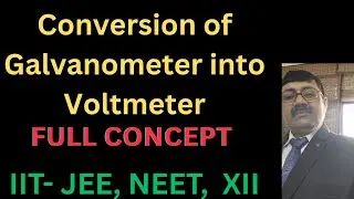 Conversion of Galvanometer into Voltmeter I How to Convert a Galvanometer into Voltmeter I @vyiit73 