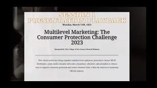 Multilevel Marketing: The Consumer Protection Challenge 2023 - Session 1: Review of Recent MLM Cases