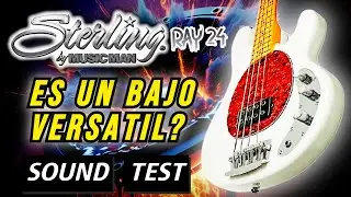 ¿ES EL STERLING RAY 24 UN BAJO VERSATIL? SOUND TEST & DEMO