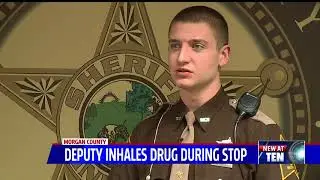 Morgan County Sheriff deputy inhales suspected heroin while out on traffic stop