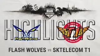 FW vs SKT Highlights - Day 3 Mid Season Invitational 2016 - Flash Wolves vs SKTelecom T1 MSI D3