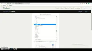 Signing up for Bitstamp