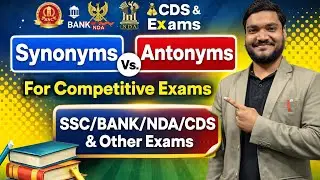 Important Synonyms and antonyms