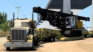 ATS 1.48 outlaw pete 359 oversize rackley quad heavy haul