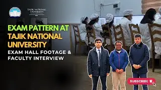 Inside Tajik National University Exams 😱 | MBBS Exam Pattern + Faculty Talk | Must Watch