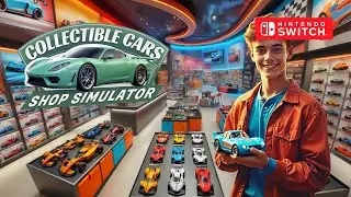 Collectible Cars Shop Simulator Gameplay Nintendo Switch