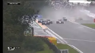 Caio Collet&rsquo;s INSANE Overtake Through Eau Rouge | Formula 3 Spa Move