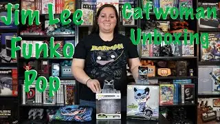Catwoman Funko POP (DC Collection by Jim Lee) POP Tee/ Funko POP Unboxing