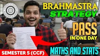 Strategy to Pass Maths and Stats 🔥| Must Do Chapters | Bcom sem -5 Ccf | Calcutta University 