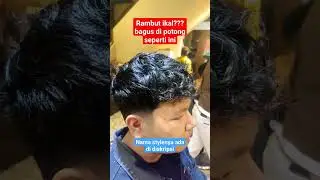 RAMBUT IKAL BINGUNG POTONG APA? STYLE INI NAMANYA TWOBLOCK DAN BAGIAN SAMPING GRADASI TAPER #shorts