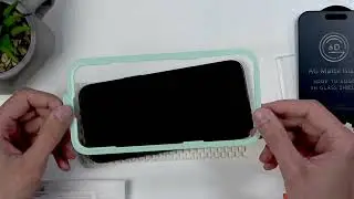 iPhone 17 Pro Max &mdash; как нанести матовое закаленное защитное стекло 6D