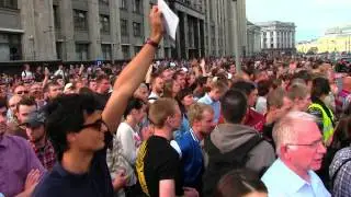 Навальный протест 18 июля 2013, Манежка, Тверская, полная версия