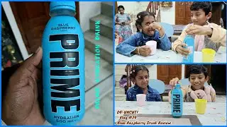 PRIME HYDRATION Drink Blue Raspberry Flavour review by #D4UNCUT Vlog #74 