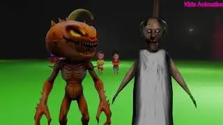 Granny Meets Kaddu Man 😂 Funny Hindi Story for Children ! Kids story Hindi