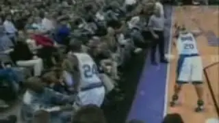 John Barry gets headshot by Bobby Jackson - SAC@IND 2001